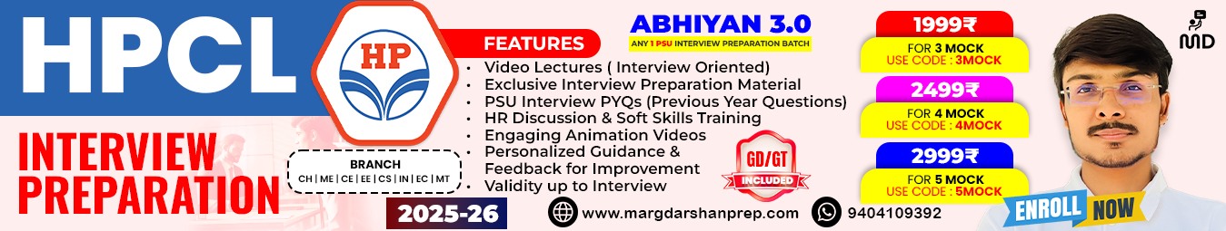 HPCL Interview Preparation